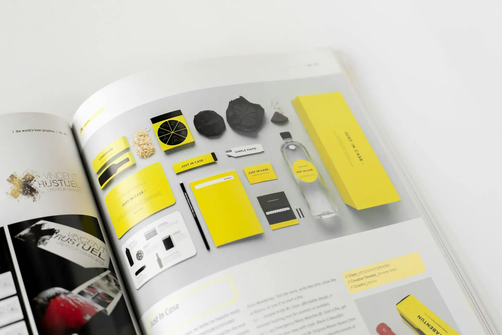 A neutral brand identity moodboard with paper swatches and tonal references.